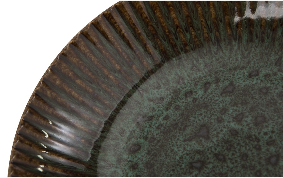Talerz głęboki 22,3 cm Jade Stoneware zielony