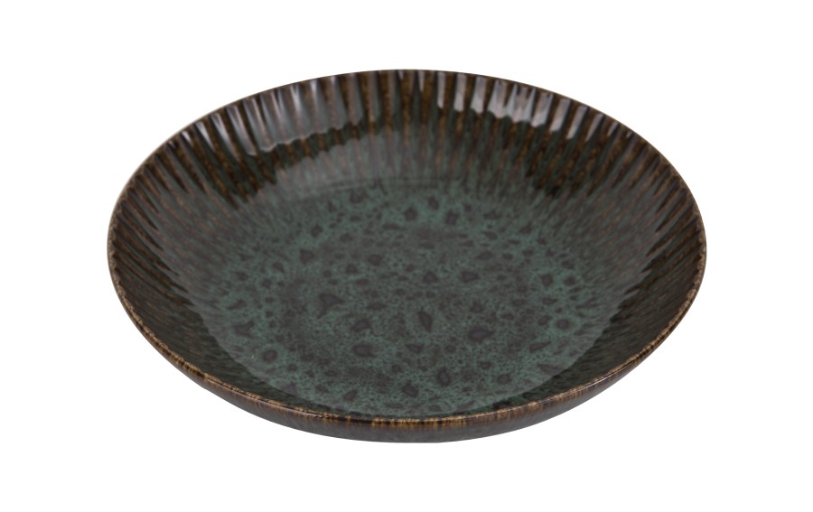 Talerz głęboki 22,3 cm Jade Stoneware zielony