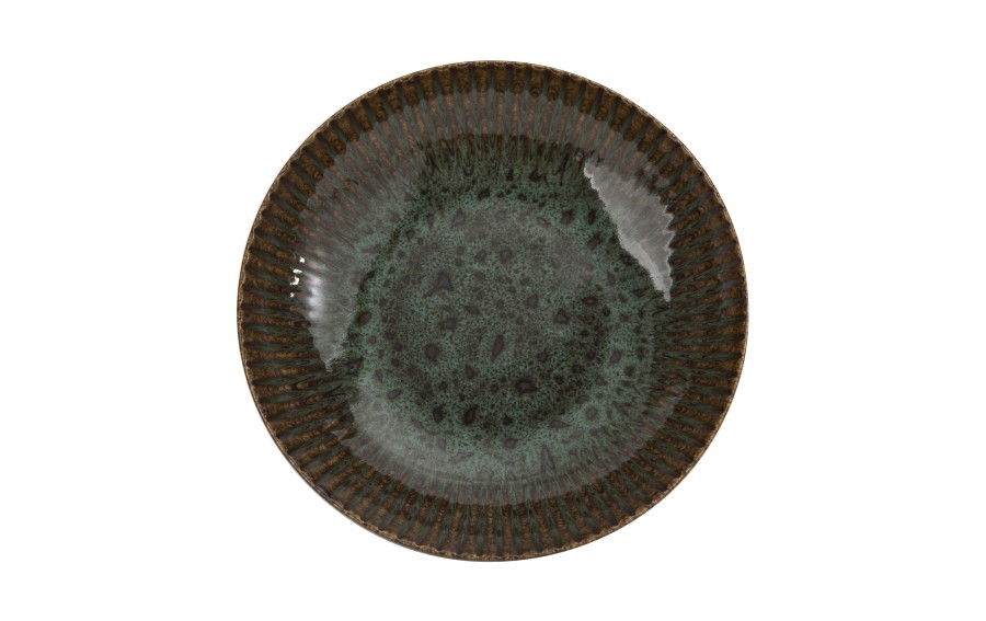 Talerz głęboki 22,3 cm Jade Stoneware zielony
