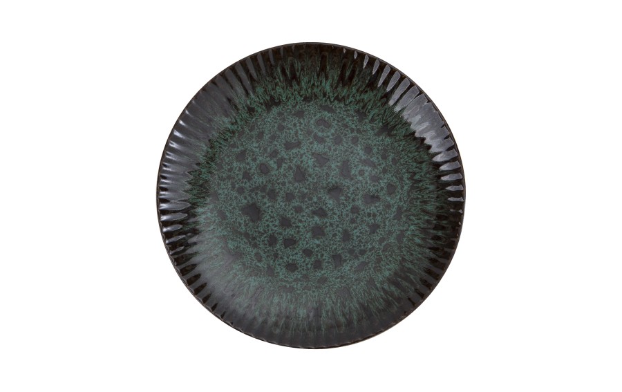 Talerz obiadowy 27,5 cm Jade Stoneware zielony