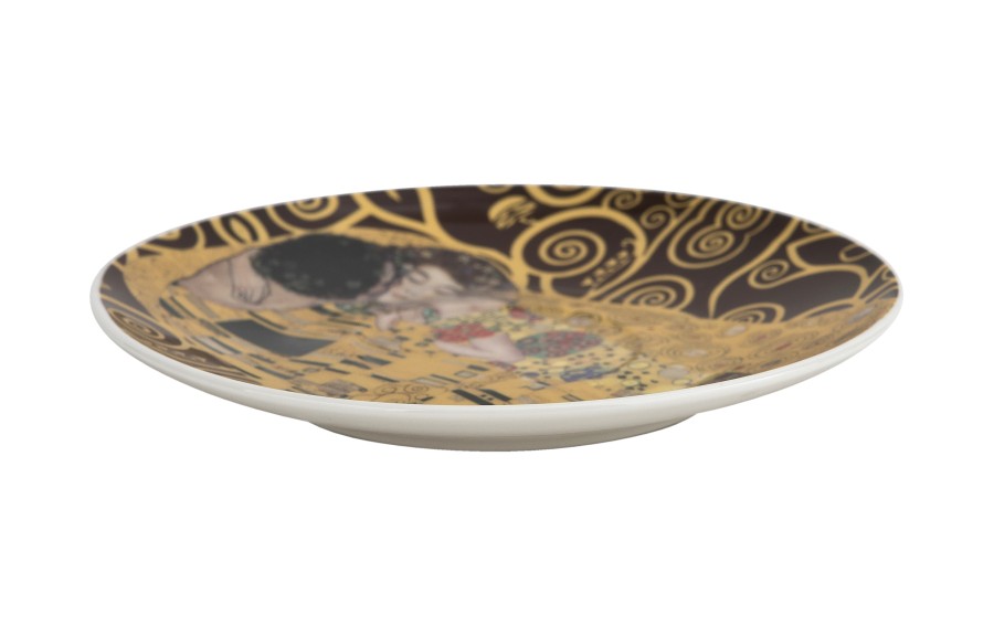 Filiżanka porcelanowa 250 ml + spodek The Kiss Brown