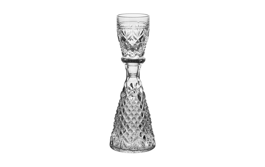 Karafka kryształowa 140 ml One Man Bottle 020