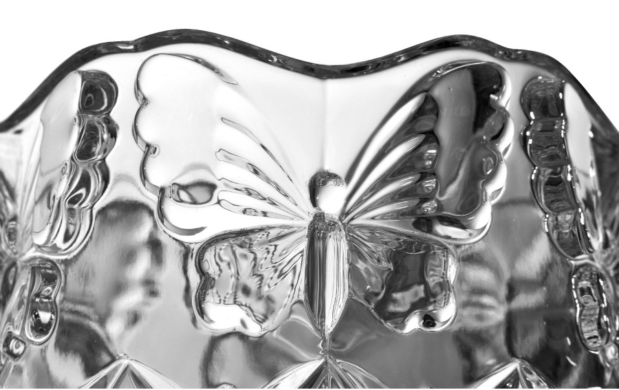 Bomboniera kryształowa 23 cm Butterfly