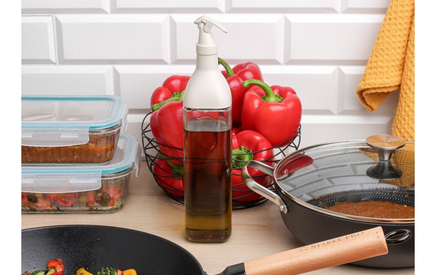 Szklana butelka na ocet i oliwę 550 ml Tadar