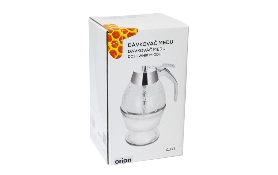 Dozownik do miodu 250 ml szklany Orion