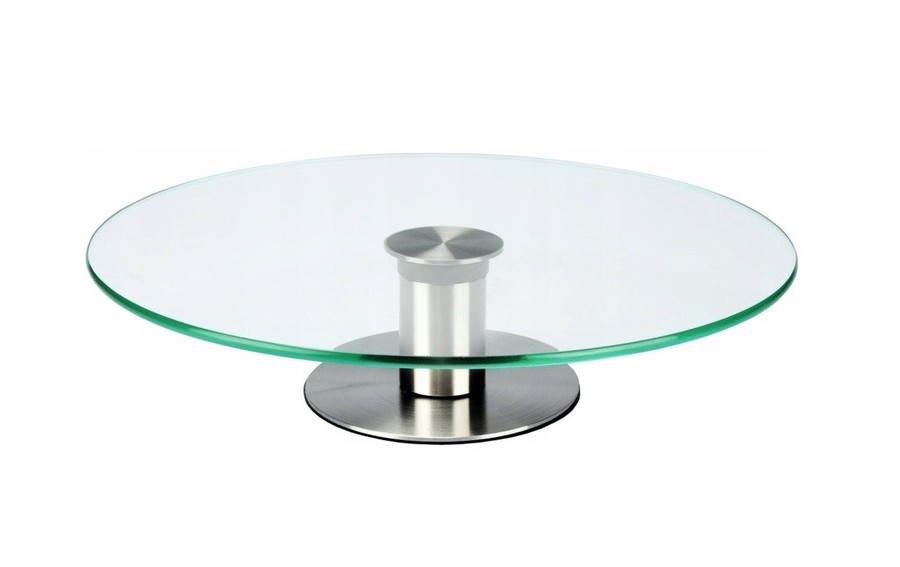 Patera obrotowa 30 cm Susan szklana
