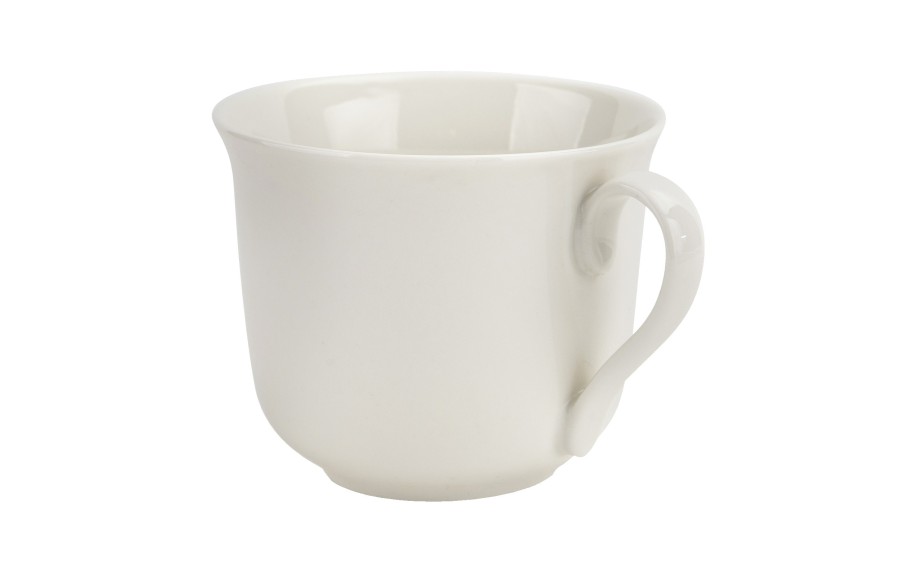 Filiżanka porcelanowa 400 ml + spodek Bella krem