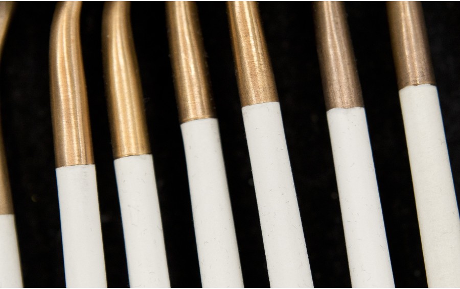Sztućce Neo White Rose Gold 6/24 Belo Inox