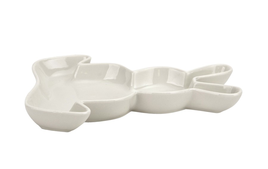 Patera porcelanowa Królik 20 cm