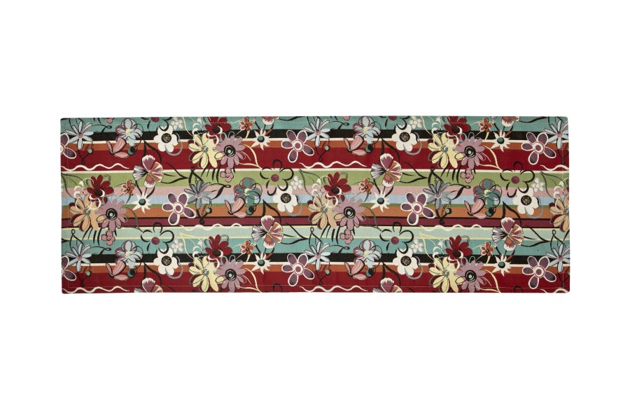 Bieżnik na stół 50x150 cm Eden 5028/410 gobelinowy