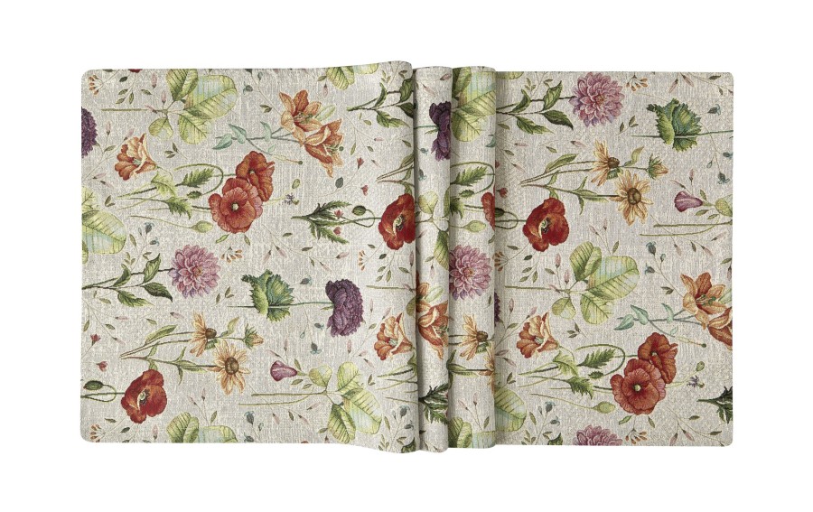 Bieżnik na stół 50x150 cm Eden 1239RK/410 gobelinowy
