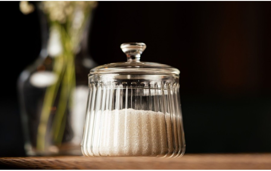 Cukiernica szklana 250 ml z pokrywą MIA1098