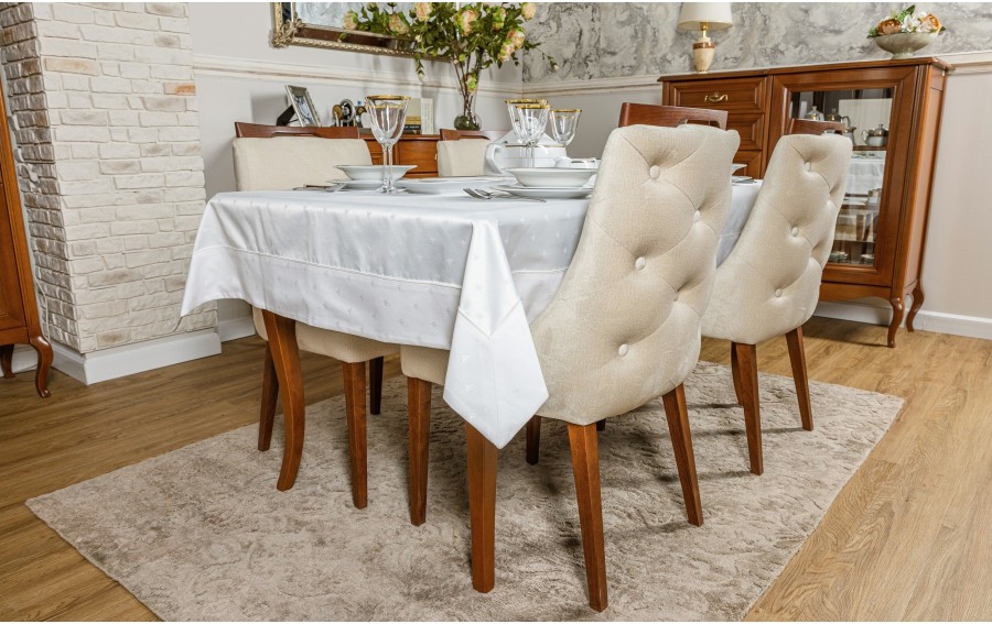 Obrus 140x210cm Tristan 099 White