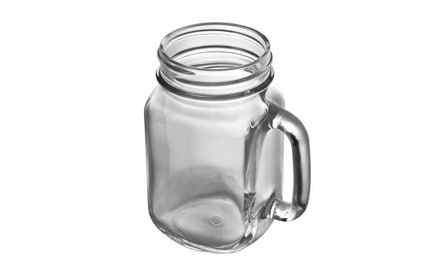 Słoik z uchem/kubek 488 ml Drinking Jars bez pokrywki
