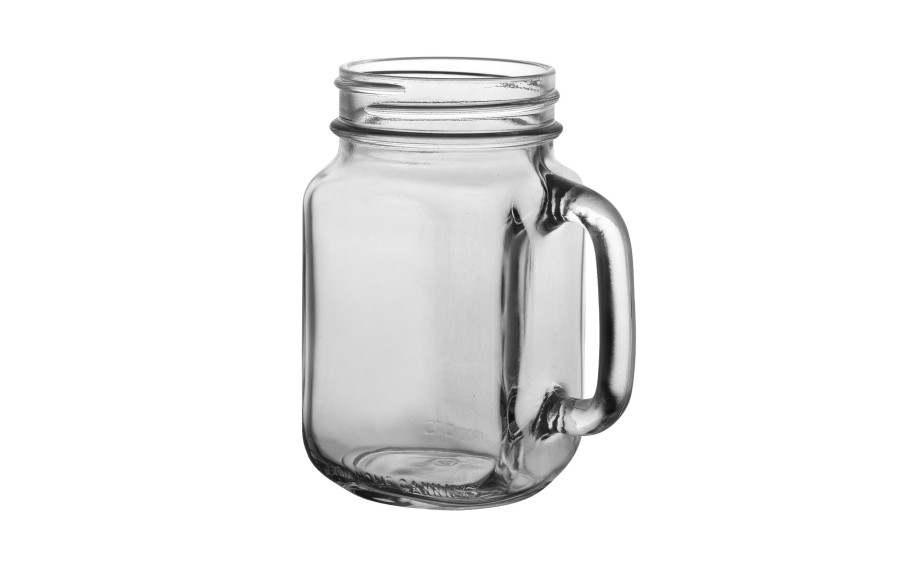Słoik z uchem/kubek 488 ml Drinking Jars bez pokrywki