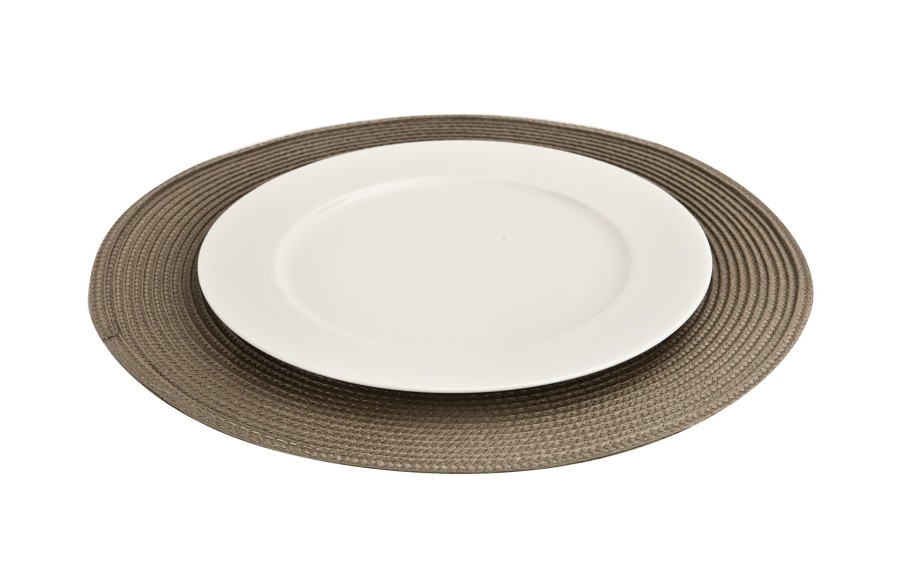 Talerz płytki obiadowy 26 cm Krem P2393