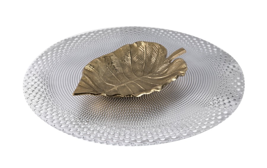 Mata dekoracyjna 38 cm Roma 60253 Srebrna