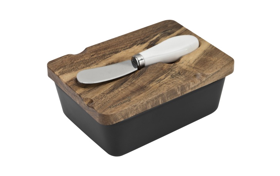 Maselnica ceramiczna z nożem KB-7784 czarna