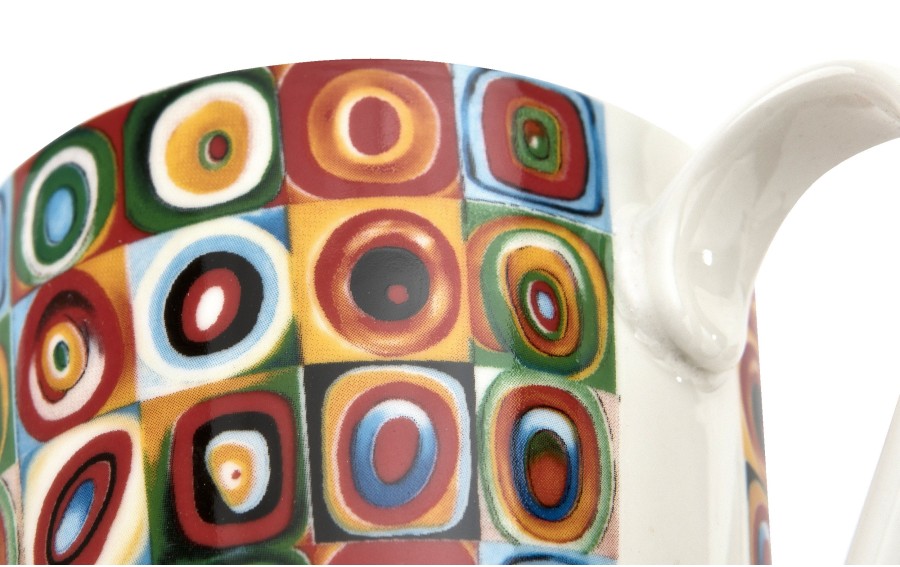 Kubek 360ml SQUARES WITH CIRCLES ,W. Kandinsky