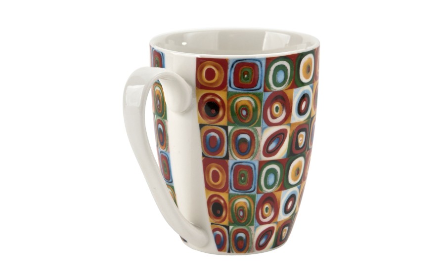 Kubek 360ml SQUARES WITH CIRCLES ,W. Kandinsky