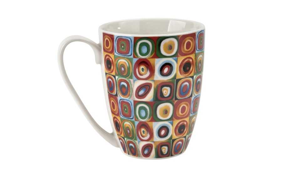 Kubek 360ml SQUARES WITH CIRCLES ,W. Kandinsky