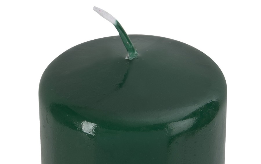 Świeca klubowa ciemna zieleń śr. 5,8cm