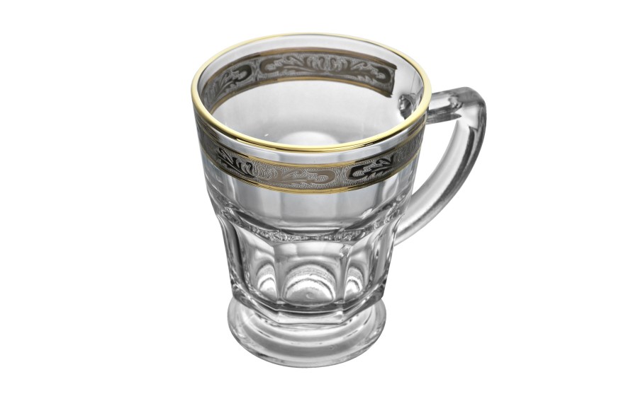 Komplet 2 filiżanek do herbaty/kawy 230 ml Royal Gold