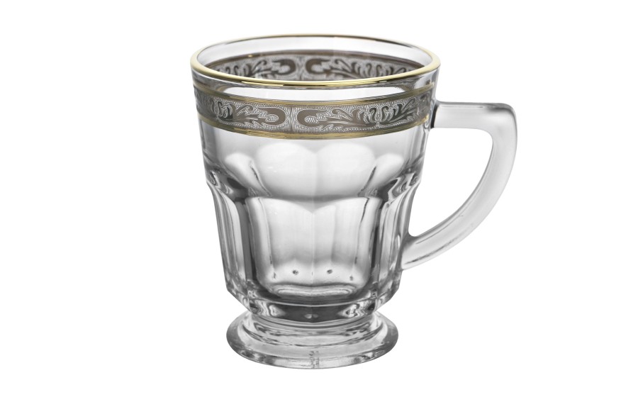 Komplet 2 filiżanek do herbaty/kawy 230 ml Royal Gold