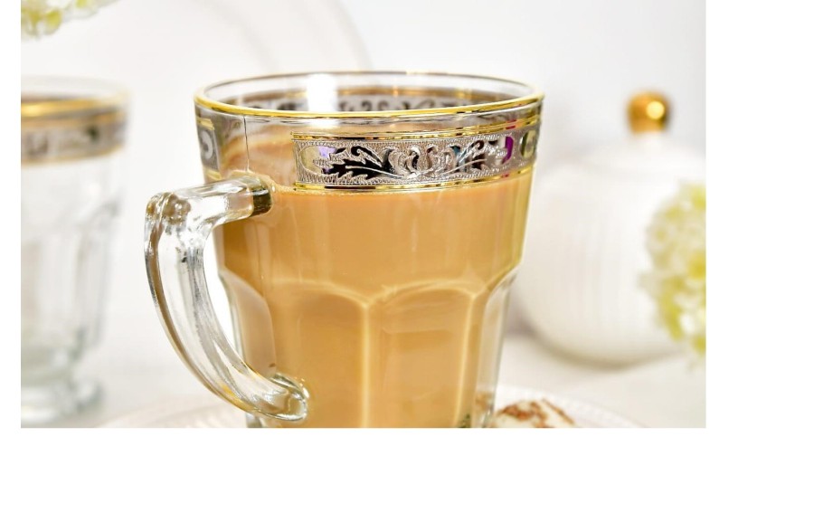 Komplet 2 filiżanek do herbaty/kawy 230 ml Royal Gold