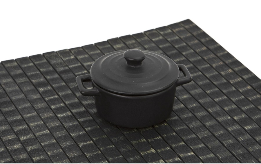 Naczynie do zapiekania 150 ml z pokrywką Black Creme Brulee