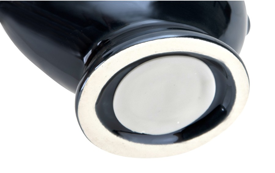 Skarbonka ceramiczna Ryba granatowa mała 14x7,5 cm