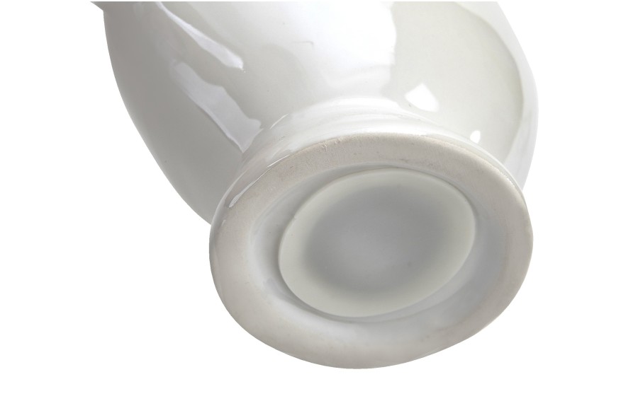 Skarbonka ceramiczna Ryba biała mała 14x7,5 cm