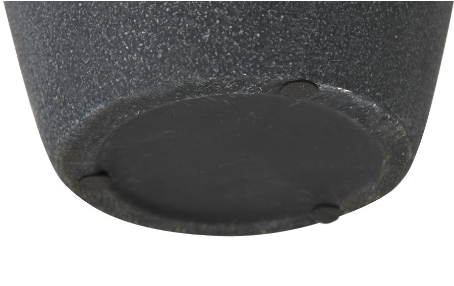 Wazon ceramiczny 38 cm szaro-złoty 179099