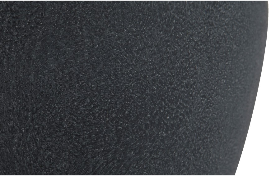 Wazon ceramiczny 27 cm szaro-złoty 179097