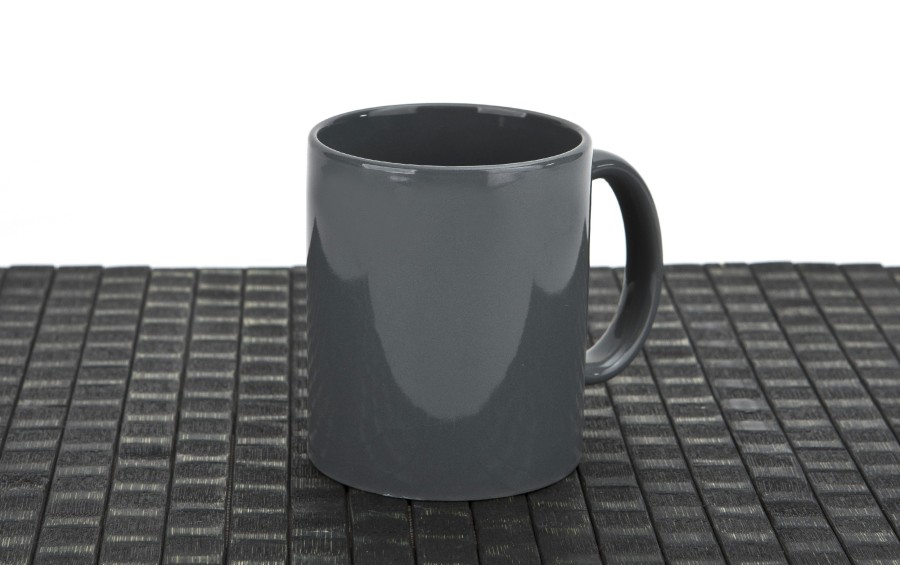 Kubek ceramiczny 300 ml ciemny szary