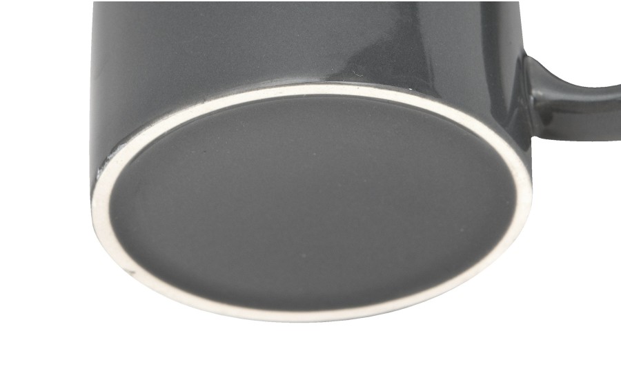 Kubek ceramiczny 300 ml ciemny szary