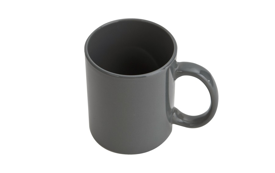 Kubek ceramiczny 300 ml ciemny szary