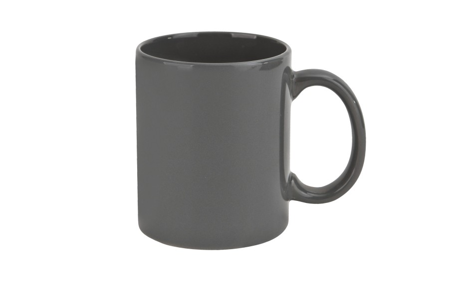 Kubek ceramiczny 300 ml ciemny szary