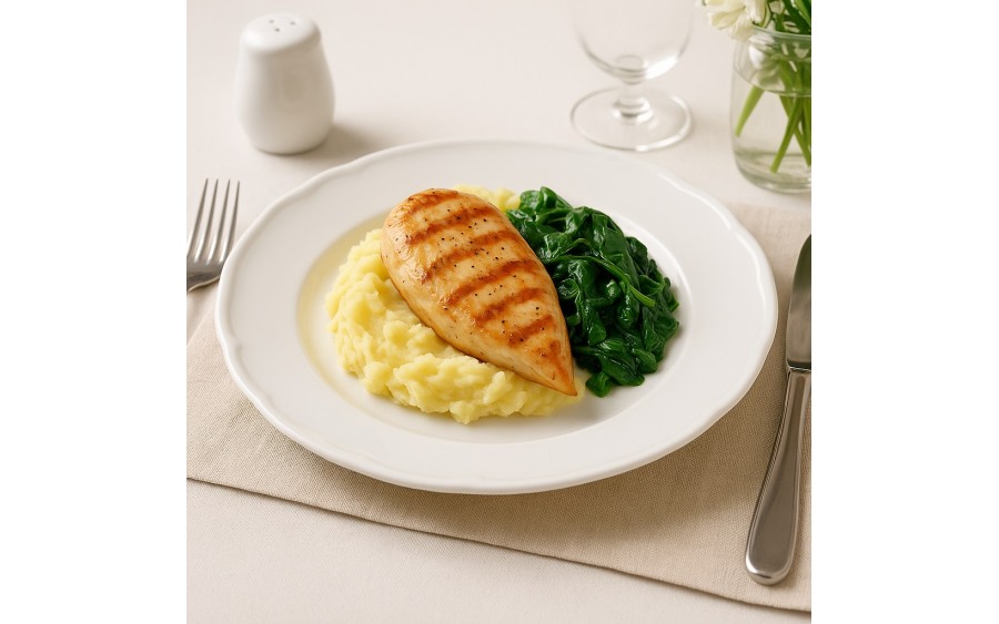 Talerz płytki 26,5cm Castel White