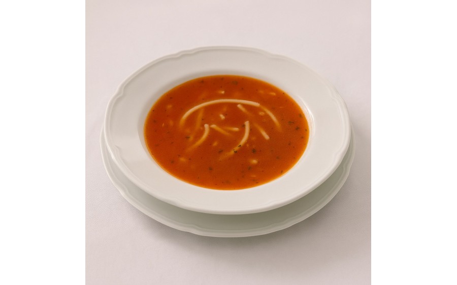 Talerz głęboki 23,5cm Praga/Castel White