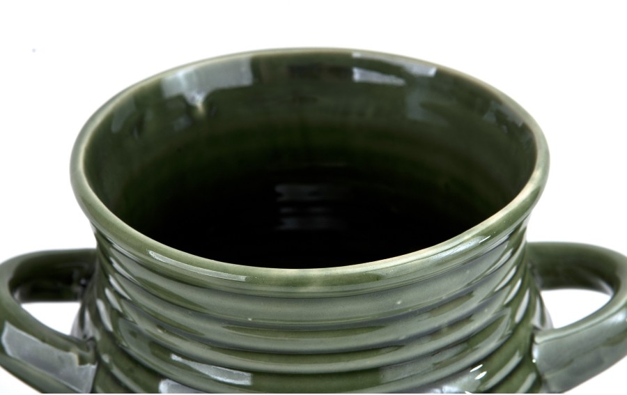 Pojemnik ceramiczny 3,5 L na ogórki ze szczypcami Smacznego 3187