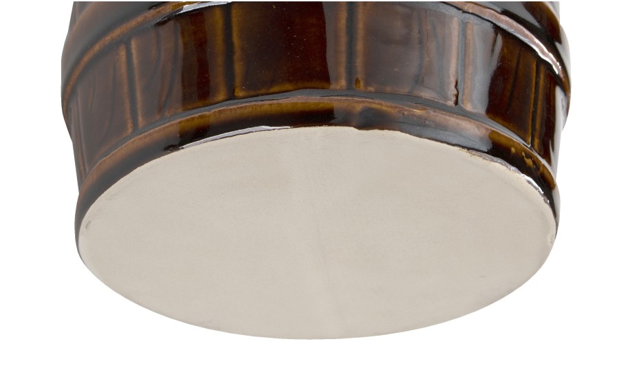 Beczka ceramiczna 3 L hermetyczna brąz