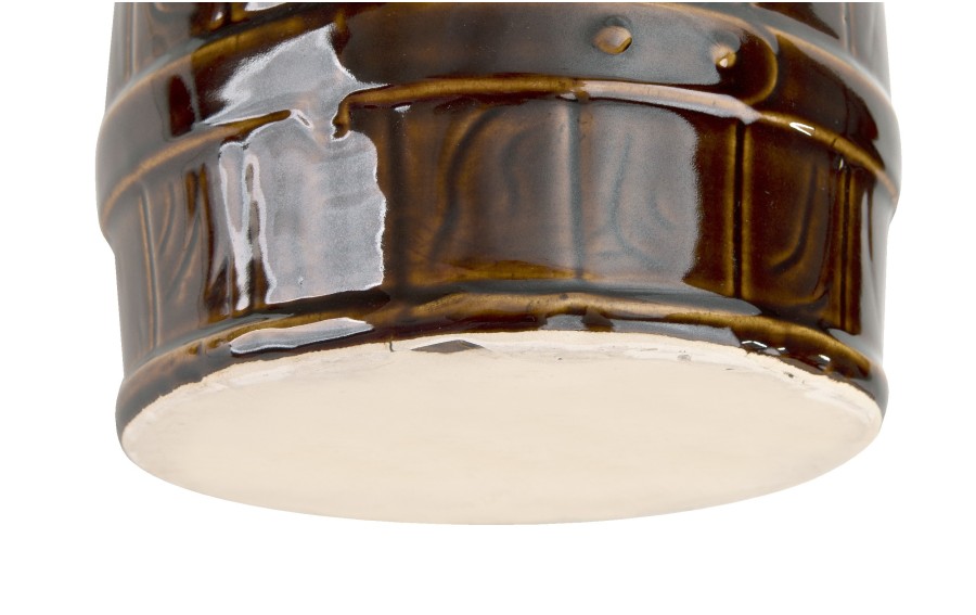 Beczka ceramiczna 5 L hermetyczna brąz 4290