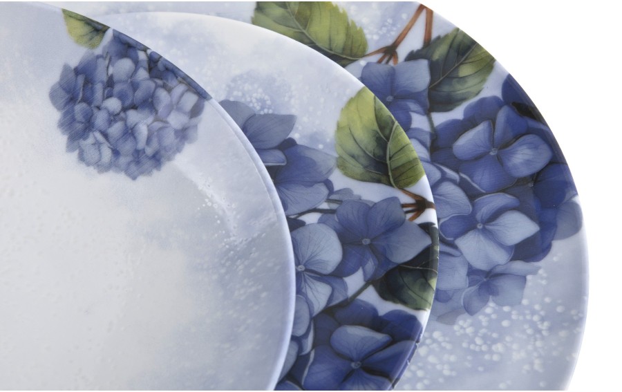 Talerz głęboki 21,5 cm Hortensja BLue 643KJ/9202