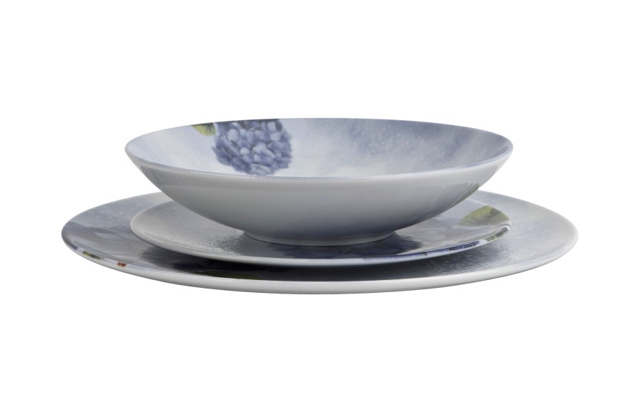 Talerz głęboki 21,5 cm Hortensja BLue 643KJ/9202