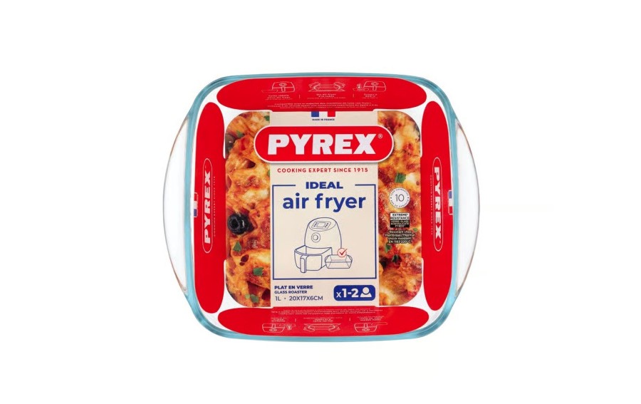 Brytfanna żaroodporna 1 L Air Fryer PYREX