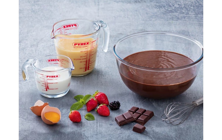 Dzbanek żaroodporny 1L z miarką