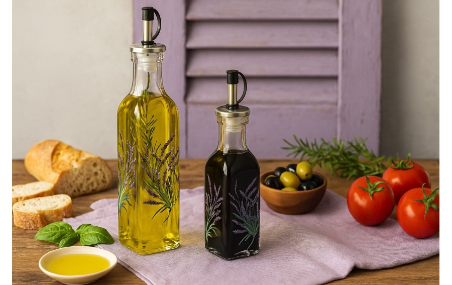 Butelka na olej/oliwę 500 ml Lavender Banquet
