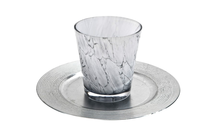 Wazon szklany 16 cm marmurek Asa Glass