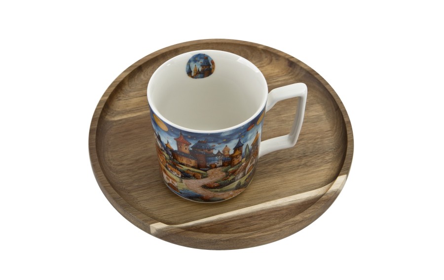 Kubek porcelanowy 450 ml Modern Sleepy Kingdom